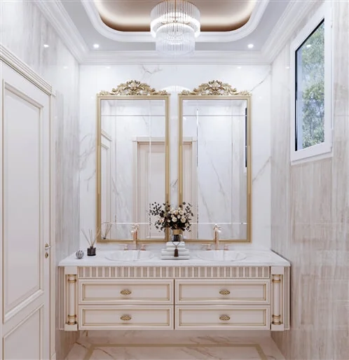 The Golden Edge Bathroom